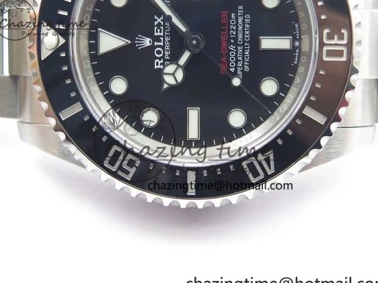 SS A2824 1:1 Case Bracelet 126600 XF Best Sea-Dweller and 904L Edition 0219